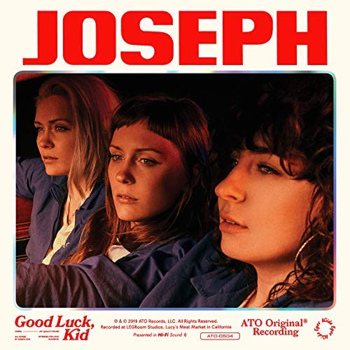 CD cover: three women looking forward in a car, red text "JOSEPH".