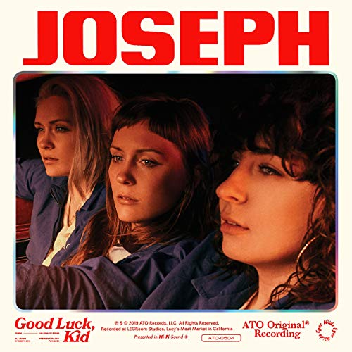 Album cover with three young women looking to the left, "JOSEPH" in red.