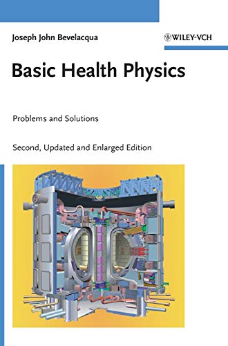 Book cover: “Basic Health Physics” with a nuclear reactor illustration.