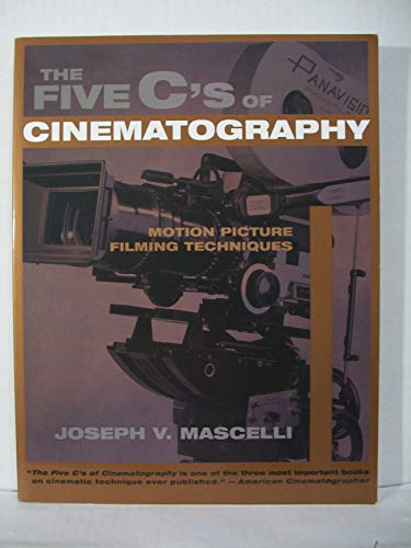 Book cover: "The Five C's of Cinematography" with a film camera illustration.