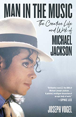 Book cover featuring a portrait of Michael Jackson in a white hat.
