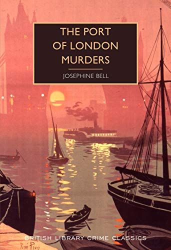 Book cover: “The Port of London Murders” with a riverside scene.