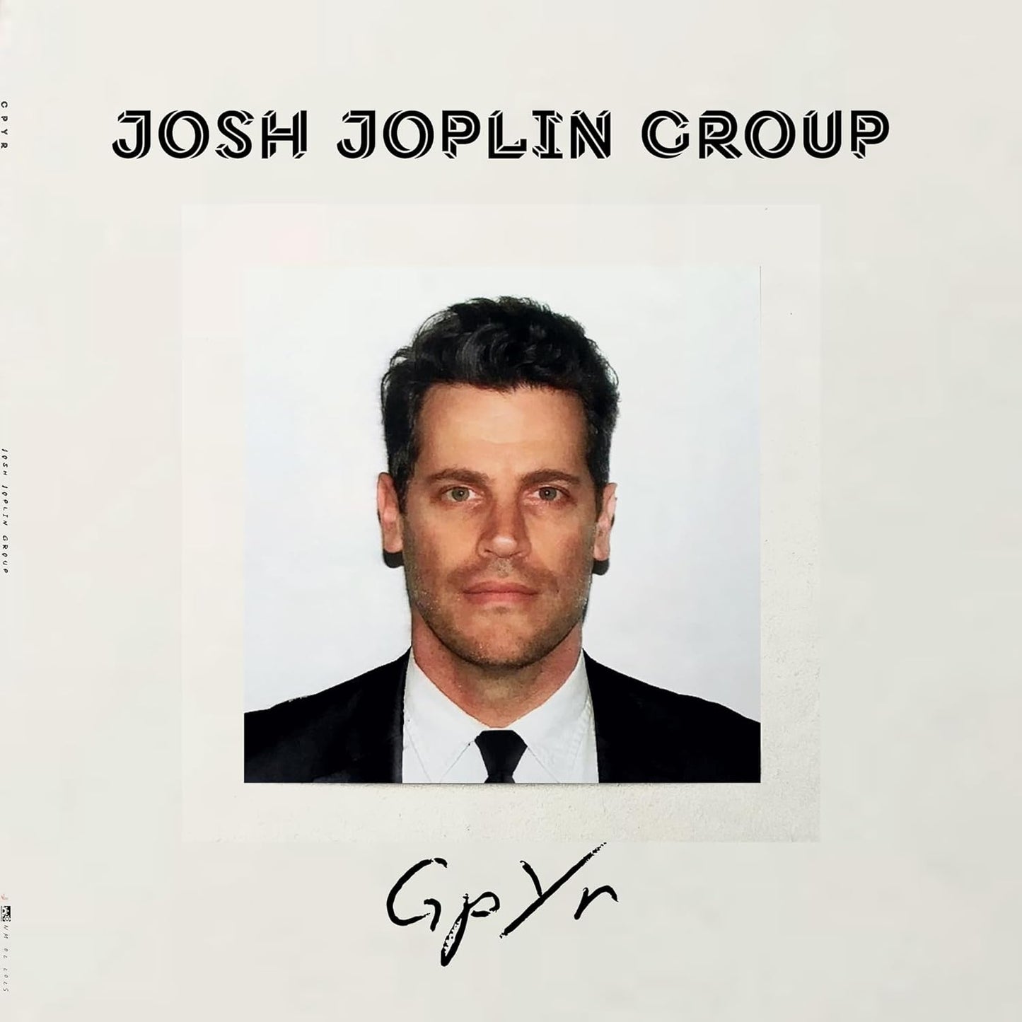 Vinyl record cover for Josh Joplin Group Gpyr featuring a stylized graphic design.
