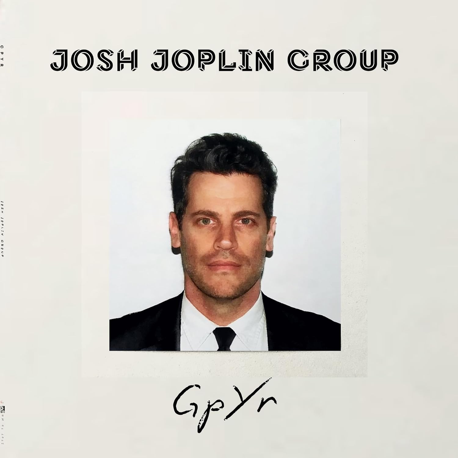 Vinyl record cover for Josh Joplin Group Gpyr featuring a stylized graphic design.