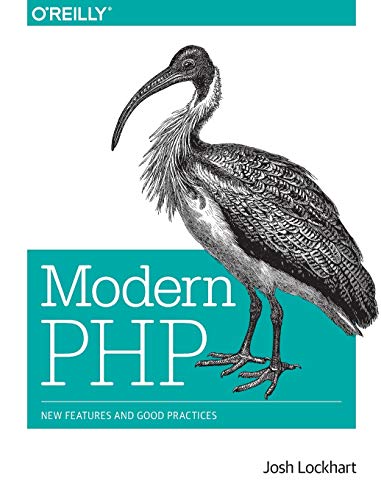 Book cover: "Modern PHP" with an illustration of a bird.