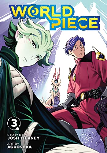 Book cover: “World Piece, Vol. 3” featuring manga-style characters.
