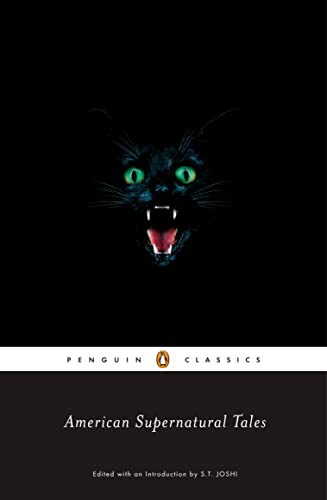 Penguin Classics book cover featuring a black cat with glowing eyes.