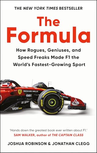 Book cover for "The Formula" featuring a Formula 1 race car.