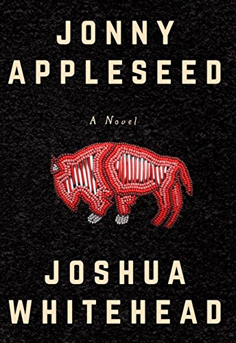 Book cover for "Jonny Appleseed" by Joshua Whitehead, featuring a red buffalo.