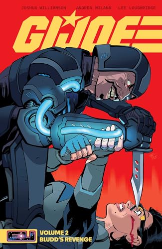 G.I. Joe comic book cover featuring a masked figure with a knife.