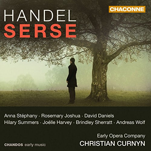 CD cover for Handel’s *Serse*, featuring a man under a tree.
