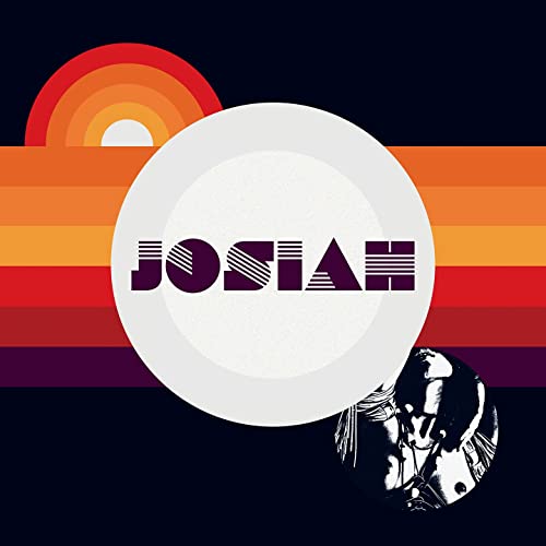 CD cover with orange sunrise graphic, “JOSIAH” text, and portrait.