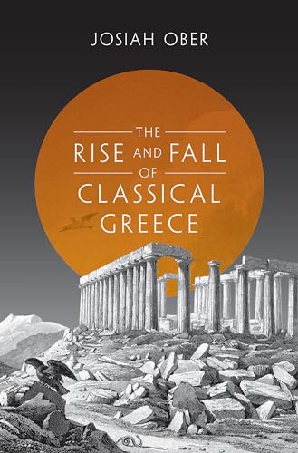 Book cover: "The Rise and Fall of Classical Greece" with ruins.