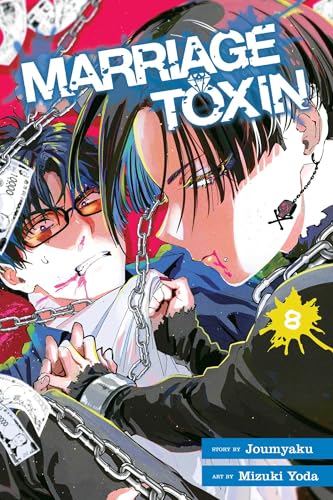 Manga cover: two men with chains, diamonds, and dramatic expressions.