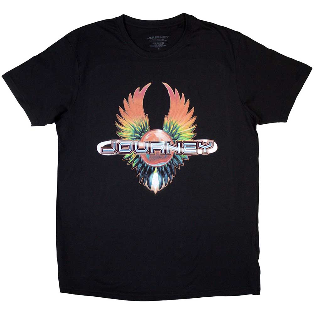 Small tie-dye t-shirt with wing design, unisex style.