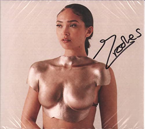 CD cover for Joy Crookes’ “Skin,” featuring a portrait of the artist.