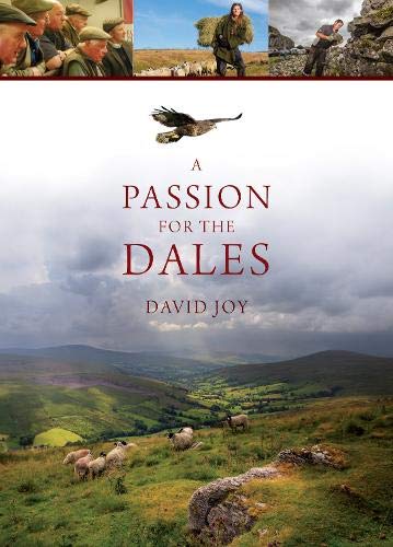 Book cover: landscape with sheep, people, and a flying bird.