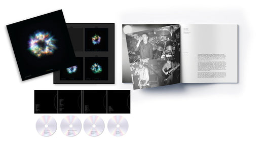 Joy Division Eternal live CD box set with booklet, inserts, and four discs.