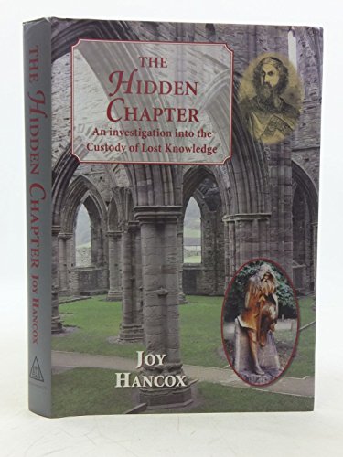 Book cover with ruins, portraits, and the title "The Hidden Chapter".