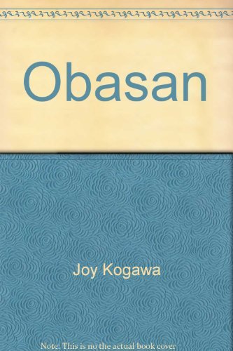 Book cover for "Obasan" by Joy Kogawa, teal and yellow design.