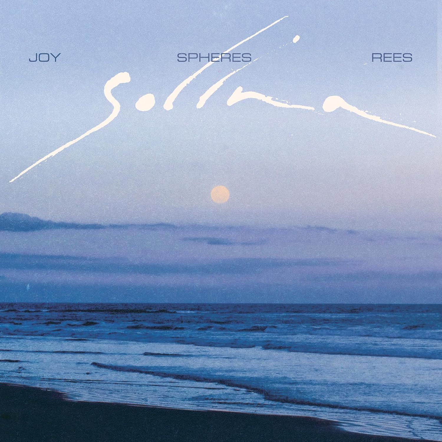 Black vinyl record of Joy Spheres Rees - Solina, featuring album artwork.