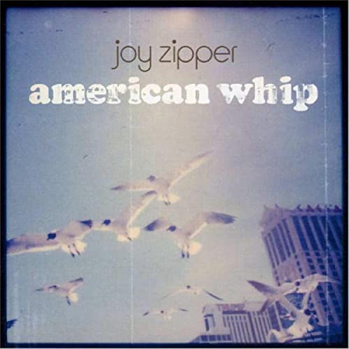 Vinyl record cover for Joy Zipper’s “American Whip” with flying birds.
