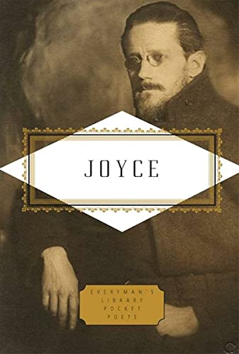 Book cover featuring a sepia portrait of James Joyce with the title JOYCE centered.