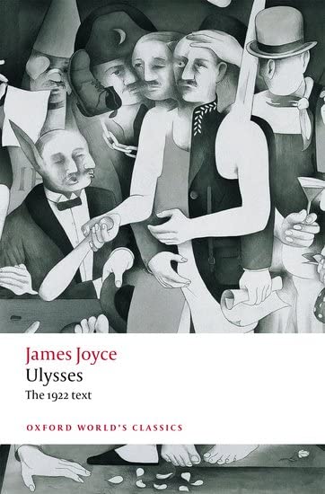 Book cover featuring a surreal black and white illustration of people with stylized faces.
