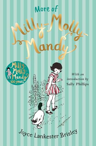 Book cover: "More of Milly-Molly-Mandy" with girl and duck illustration.