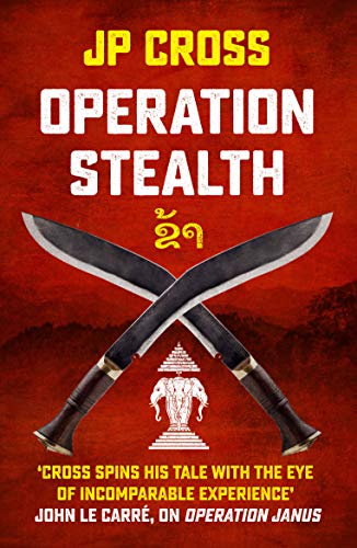 Book cover: "Operation Stealth 4" with crossed kukri knives and Nepalese imagery.