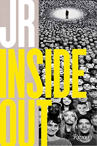 Book cover for “J R: Inside Out” featuring crowds and bold yellow text.
