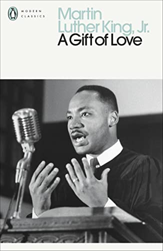 Book cover featuring a portrait of Martin Luther King, Jr. speaking.