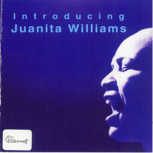 CD cover for Juanita Williams’ “Introducing,” featuring a profile portrait.