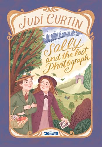 Book cover: two girls with a picnic basket and a photograph.
