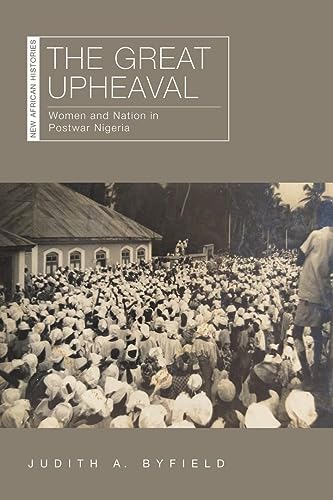 Book cover depicting a large crowd of people in Nigeria, 1950s.