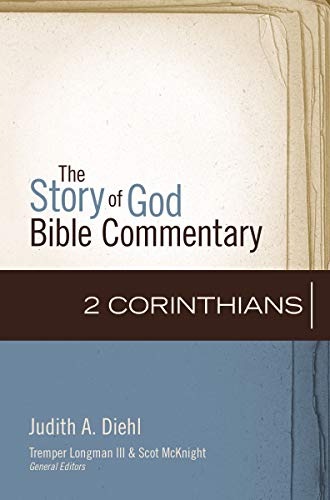 Book cover: “2 Corinthians” commentary by Judith A. Diehl, blue and brown.
