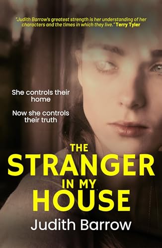 Book cover: close-up of a woman’s face with bold yellow title text.