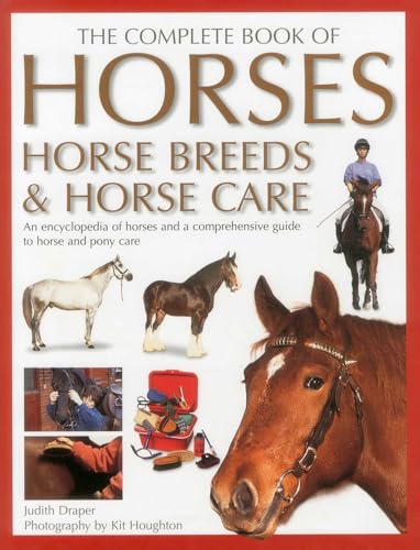 A comprehensive book about horses with a cover featuring equine photography or illustration.