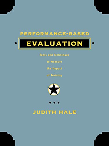 Book cover: "Performance-Based Evaluation" by Judith Hale, with a black star.