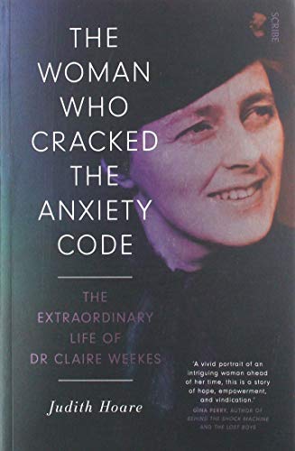 Book cover featuring a portrait of Dr. Claire Weekes, with white text.