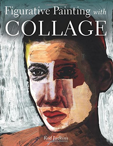 Book cover featuring a fragmented, painted and collaged portrait of a face.