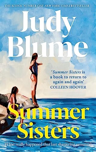 Book cover for Summer Sisters by Judy Blume featuring two women by the ocean.
