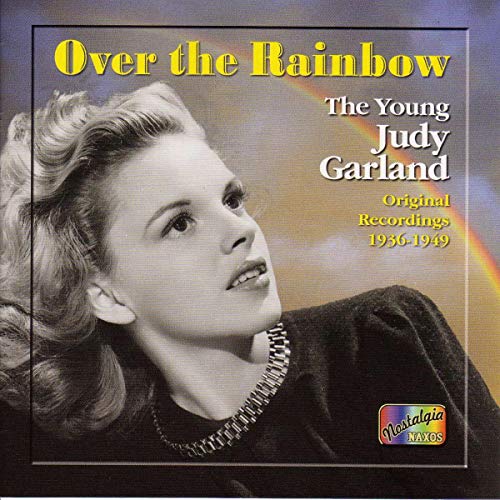 CD cover featuring a black and white portrait of young Judy Garland.