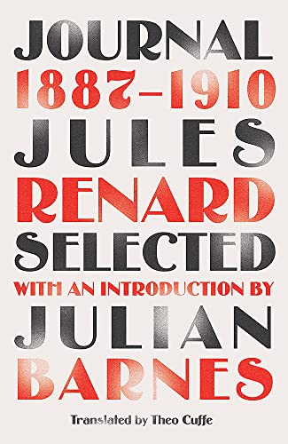 Book cover: "Journal 1887-1910" by Jules Renard, riverrun editions.