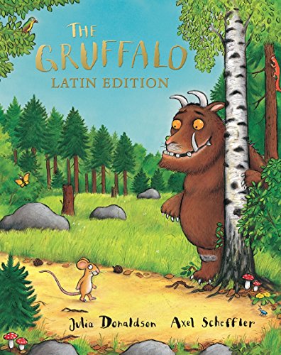 Cover of "The Gruffalo: Latin Edition" featuring the Gruffalo and a mouse.