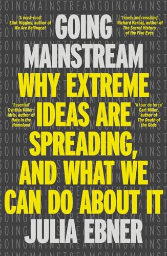 Book cover: "Going Mainstream" with yellow text on a dark gray background.