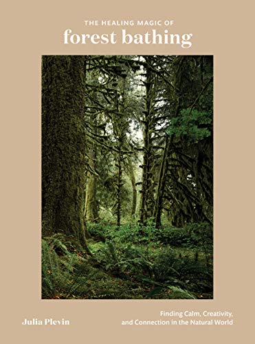 Book cover depicting a lush, green forest with tall trees and ferns.