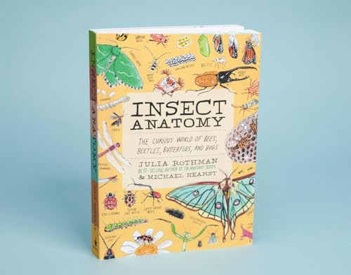 Book cover displaying colorful insect illustrations and the title "Insect Anatomy".