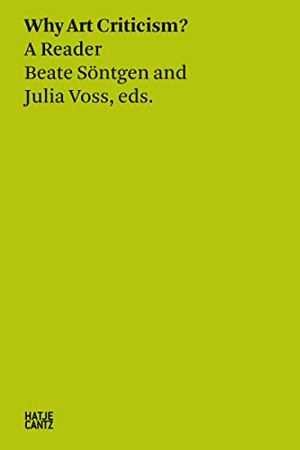 Green book cover with white text: "Why Art Criticism? A Reader.