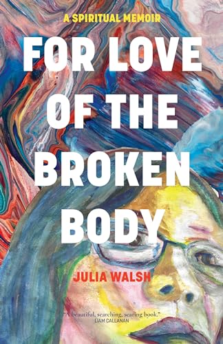 Book cover with abstract paint and a partial portrait of a woman.